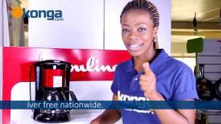 Moulinex Coffee Maker review by Kongacom [upl. by Tnerb]