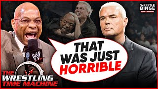 Teddy Long cracks up remembering his match against Eric Bischoff [upl. by Joby]