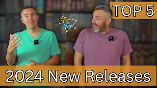 2024 New Releases  Top 5 Board Games [upl. by Orvah]