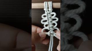 Macramepattern macramedesign beginners macrame knot macramepattern tutorial macrameknots [upl. by Hanshaw719]