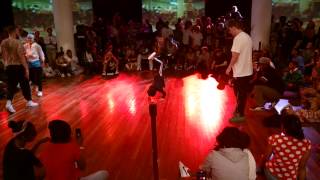 BGirl Terra and Lee vs Flavour Roc and Ed  Spoons Semi Final [upl. by Earissed406]