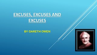 Class 10th  Excuses Excuses and Excuses [upl. by Chasse]