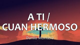 C0051 A TI  CUAN HERMOSO  Danilo Montero Letras [upl. by Annaitsirhc]