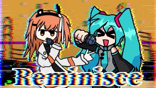 FNF  Reminisce but Rei and Miku sings it [upl. by Hughett]