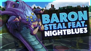 BunnyFuFuu  KENCH BARON STEAL Ft Nightblue3 [upl. by Euqinot]