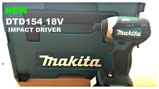 Makita DTD154 Cordless Impact Driver 18V Review [upl. by Adyam]