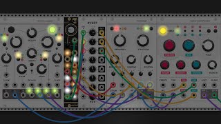 VCV Rack 2  Using Clouds buffer as a second Voice [upl. by Larkin868]