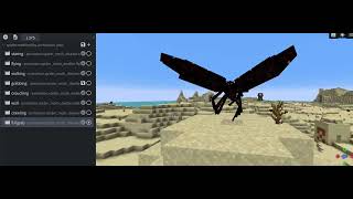 Spider Moth Dweller Boss  updated animations and modeltexture [upl. by Karp]