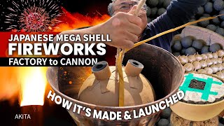 How Japanese Fireworks are Made amp Launched ★ ONLY in JAPAN [upl. by Kalikow]