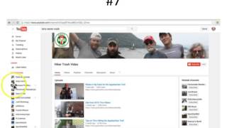 Craigs Top Ten Appaclachian Trail Thru Hiker VLOGs [upl. by Yorgo600]