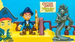 Unboxing the Jake and the Neverland Pirates Captain Jake Mighty Colossus [upl. by Hanafee]