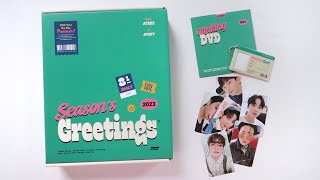 unboxing ATEEZ 2023 Seasons Greetings [upl. by Roque]