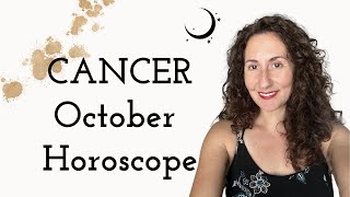 CANCER  October Horoscope Family Stress [upl. by Anelleh]