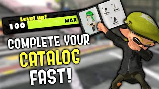 The BEST amp FASTEST Way to Finish Your Catalog in Splatoon 3 [upl. by Roydd]