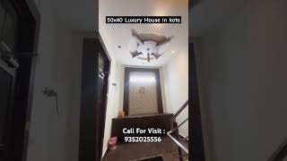 50x40 Luxury House in Kota kotapropertyluxuryhomesdreampropertytrendingshortshomekotanavratri [upl. by Alleinnad]