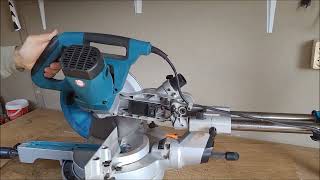 Makita Mitre Saw Maintenance LS 1018L [upl. by Rangel]