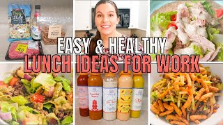 EASY amp HEALTHY LUNCH IDEAS FOR WORK LUNCH PREP FOR THE WEEK ON A BUDGET [upl. by Dnalevets]