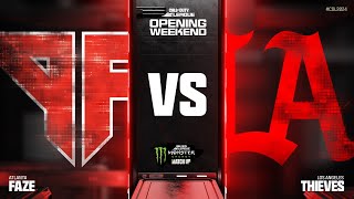 AtlantaFaZe vs LAThieves  I Opening Weekend Monster Matchup  Day 3 [upl. by Archie]