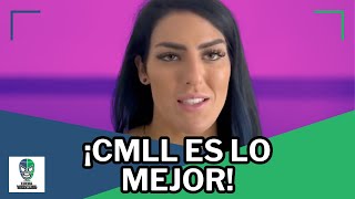 EXCLUSIVA  Tessa Blanchard “Yo creo que AQUÍ en México el CMLL es lo MEJOR PARA MÍ” [upl. by Nelav]