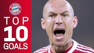 Arjen Robbens best goals for FC Bayern [upl. by Anih859]