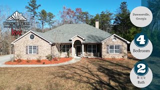 4 Bedroom Ranch Home for Sale in Dawsonville  34 Spring Place Dawsonville GA [upl. by Intosh]