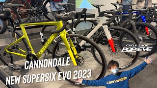 cannondale 2023 new SuperSix EVO Standard Mod Complete Model 202324 いよいよデリバリースタート！！ [upl. by Enialed604]