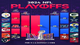 NFL Playoff Predictions 202324 [upl. by Bergeron]