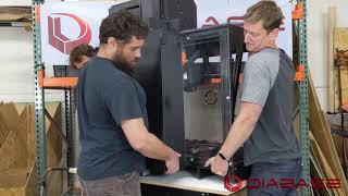 Diabase H5 CNC Lite Uncrating [upl. by Mahau]