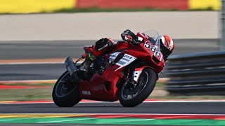 Yamaha R1 207 lap of Motorland Aragon [upl. by Staffan197]