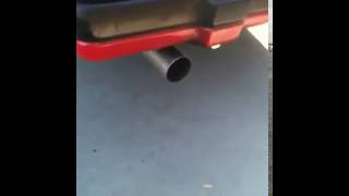 280zx Turbo Straightpipe exhaust [upl. by Tanah335]