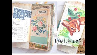 HOW I JOURNAL  Journal Process Video [upl. by Par424]