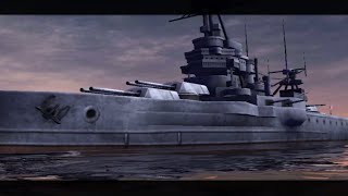 World Warships Combat 3 Stage 3 Arkansas  Texas [upl. by Anayk]