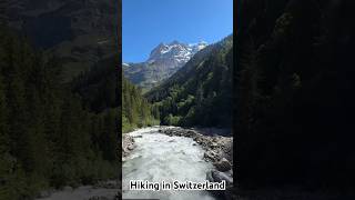 Breathtaking Hike in Switzerland swiss hiking switzerland swissbeauty explore adventure [upl. by Huang]