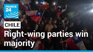 Chile rightwing parties win majority in vote to draft new constitution • FRANCE 24 English [upl. by Marlene]