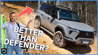 First Time For Australia The 2025 Lexus GX550 OnRoad amp OffRoad Review  Drivecomau [upl. by Anaicilef]