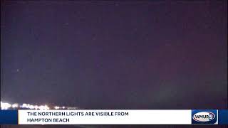 Watch live Northern lights over New Hampshire [upl. by Thant]