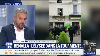 Benalla quotY atil une cellule auprès du Président quot sinterroge Alexis Corbière [upl. by Stuppy]