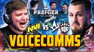 First NEW NAVI Roster Voicecomms at BLAST Premier Fall Groups 2023 [upl. by Chiquita]