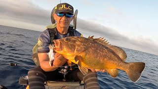 Merillo 🐟 con Oki JlcLures  Pesca en Kayak 🚣‍♂️🎣💯 [upl. by Eittod]