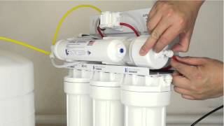 How To Replace Your Reverse Osmosis Filters and Membrane  APEC Water Installation Part 6 [upl. by Ro]