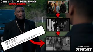 Dianas TRAGIC Death Starts War Between Cane amp Dru  Power Book 2 Ghost ALL Clues amp Leaks EXPLAINED [upl. by Alexandria]