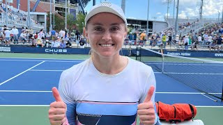 Aliaksandra Sasnovich Makes Main Draw of US Open For Eleventh Straight Year 2024 [upl. by Tessy326]