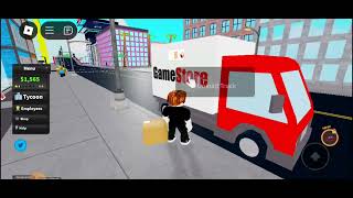 Playing game store tycoon part 3 capcut roblox games foryou funny [upl. by Ehc]