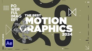 10 Fresh After Effects Motion Graphics to Use in 2024 [upl. by Deina]