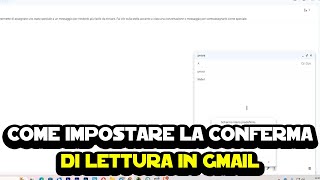 Come impostare la conferma di lettura su Gmail [upl. by Aelam]