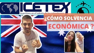 💰CRÉDITO ICETEX ¿Me SIRVE EL ICETEX como SOLVENCIA económica para AUSTRALIA🤔  QUEREMOS VIAJAR✈️ [upl. by Nomit]