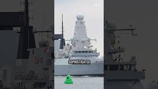 How capable is the Type 45 Daring class destroyer shorts [upl. by Renckens304]