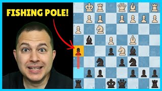 Dirty Chess Tricks Learn how to use Fishing Pole Trap to destroy your opponent fast [upl. by Ezekiel271]