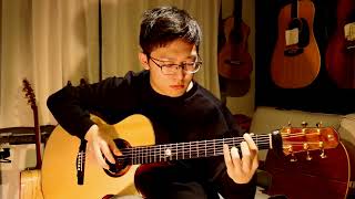 Billy Joel  Movin Out  Solo Acoustic Guitar Kent Nishimura [upl. by Eednarb632]