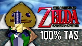 Ocarina of Time 100 TAS No SRM by PancakeTurtle and Migu Commentated [upl. by Ocsisnarf]